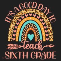 Its A Good Day To Teach Sixth Grade 6Th Grade Teacher Funny Gift Beanie thumb 2