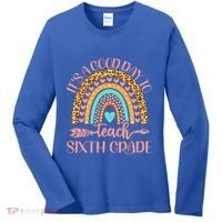 Its A Good Day To Teach Sixth Grade 6Th Grade Teacher Funny Gift Women's Long Sleeve Shirt thumb 0