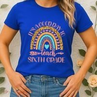Its A Good Day To Teach Sixth Grade 6Th Grade Teacher Funny Gift Women's T-Shirt thumb 2