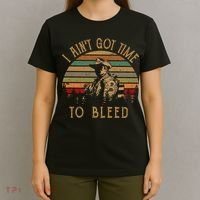 I Ain't Got Time To Bleed Vintage Movie T-Shirt thumb 4