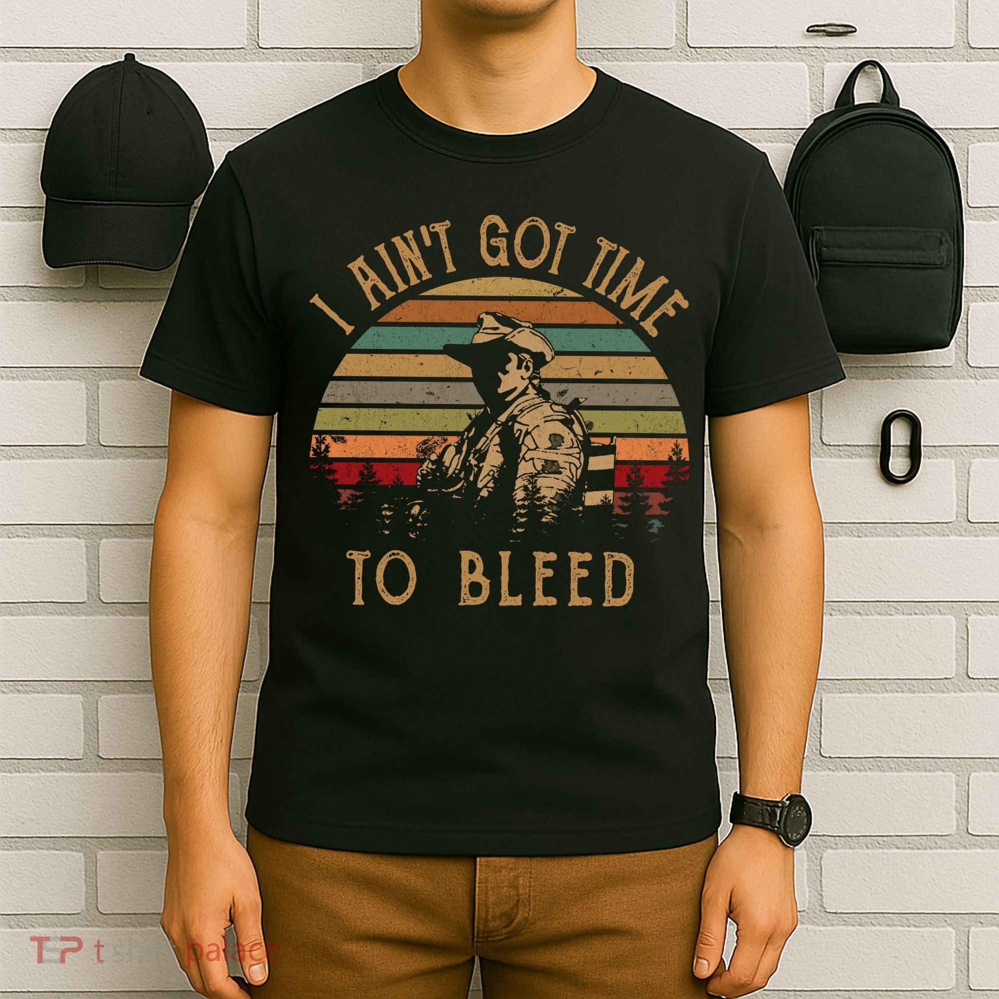 I Ain't Got Time To Bleed Vintage Movie T-Shirt
