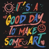 ItS A Good Day To Make Some Art Artist Teacher Women's Tank Top thumb 5