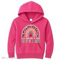 It's A Good Day To Teach Tiny Humans Kids Hoodie thumb 0