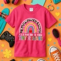 It's A Good Day To Teach Tiny Humans Kids T-Shirt thumb 3