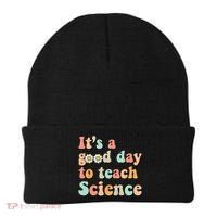 Its A Good Day To Teach Science Earth Funny Science Teacher Beanie thumb 0