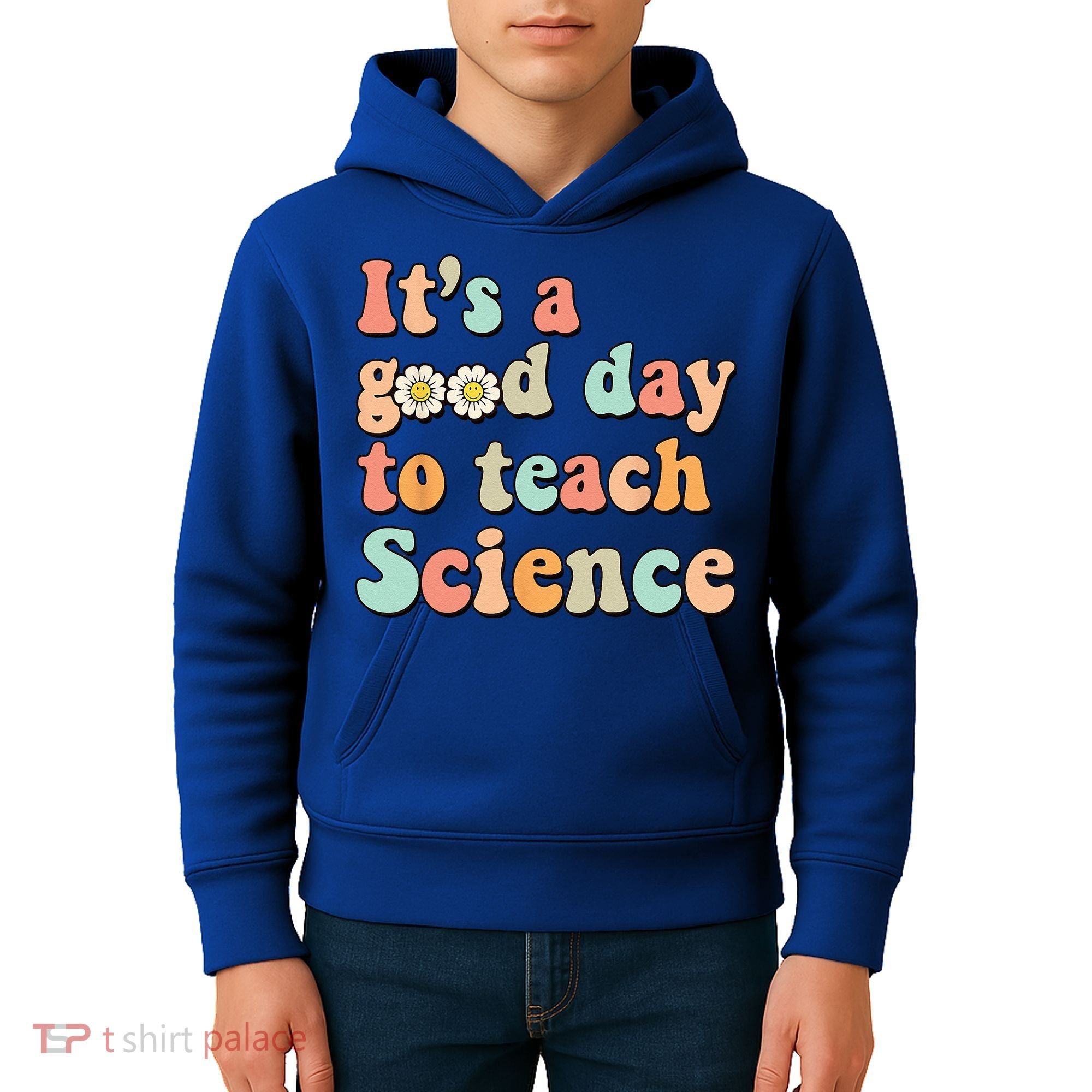 Its A Good Day To Teach Science Earth Funny Science Teacher Kids Hoodie