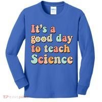 Its A Good Day To Teach Science Earth Funny Science Teacher Kids Long Sleeve Shirt thumb 0