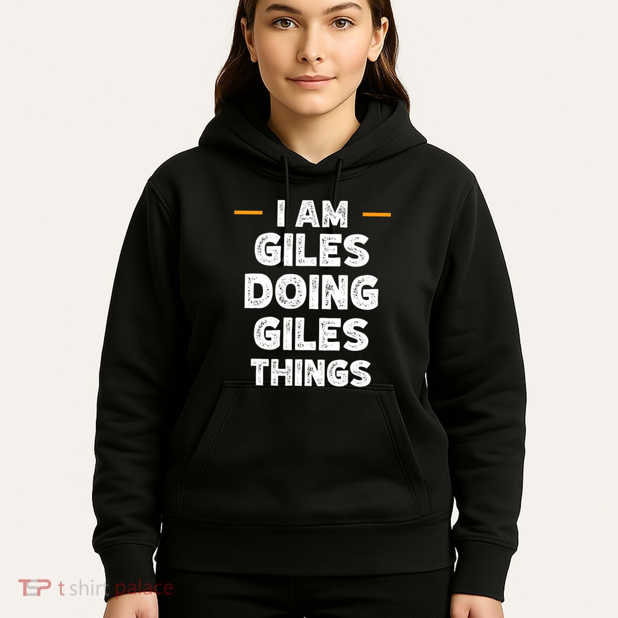 I Am Giles Doing Giles Things Custom Funny Name Hoodie