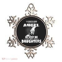 I Asked God For An Angel He Sent Me My Daughters Ornament thumb 0