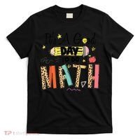 Its A Good Day To Do Math Leopard Pencil Teacher T-Shirt thumb 0