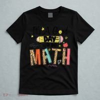 Its A Good Day To Do Math Leopard Pencil Teacher T-Shirt thumb 5