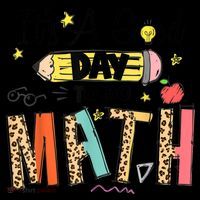 Its A Good Day To Do Math Leopard Pencil Teacher Women's Tank Top thumb 5