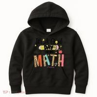 Its A Good Day To Do Math Leopard Pencil Teacher Kids Hoodie thumb 0