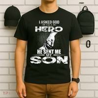 I Asked God For A Hero He Sent Me My Son T-Shirt thumb 6