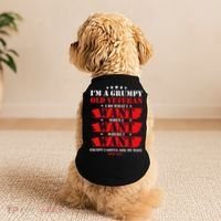 Im A Grumpy Old Veteran Funny Veteran Wife Doggie Tank thumb 2