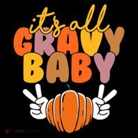 Its All Gravy Baby Pumpkin Fall Funny Coffee Mug thumb 5