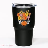 Its All Gravy Baby Pumpkin Fall Funny Tumbler thumb 0