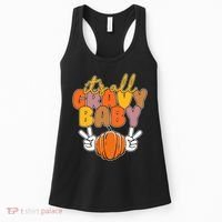 Its All Gravy Baby Pumpkin Fall Funny Women's Tank Top thumb 0