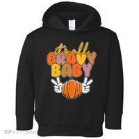 Its All Gravy Baby Pumpkin Fall Funny Toddler Hoodie thumb 0