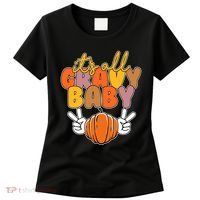 Its All Gravy Baby Pumpkin Fall Funny Women's T-Shirt thumb 0