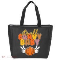 Its All Gravy Baby Pumpkin Fall Funny Tote Bag thumb 0