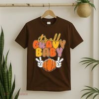 Its All Gravy Baby Pumpkin Fall Funny T-Shirt thumb 2