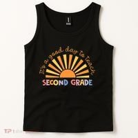 It's A Good Day To Teach Second Grade Teacher Tank Top thumb 2