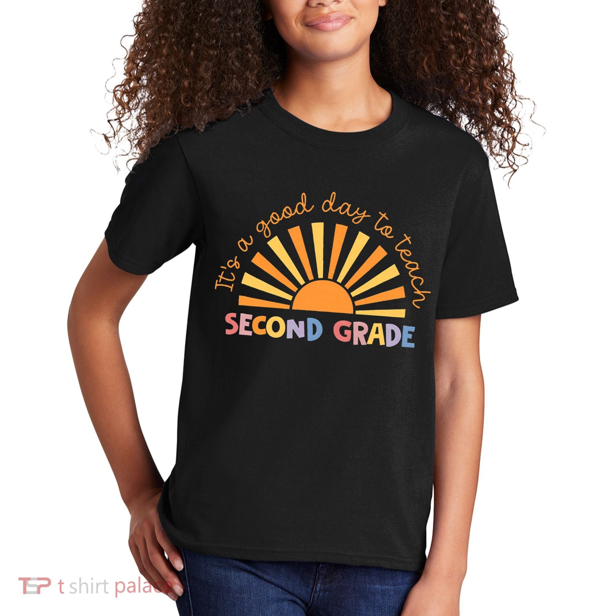 It's A Good Day To Teach Second Grade Teacher Kids T-Shirt