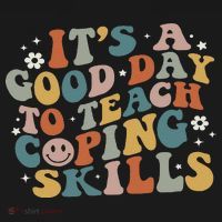 ItS A Good Day To Teach Coping Skills Inspirational Teacher Ornament thumb 1