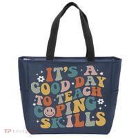 ItS A Good Day To Teach Coping Skills Inspirational Teacher Tote Bag thumb 0