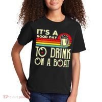 Its A Good Day To Drink On A Boat Kids T-Shirt thumb 2
