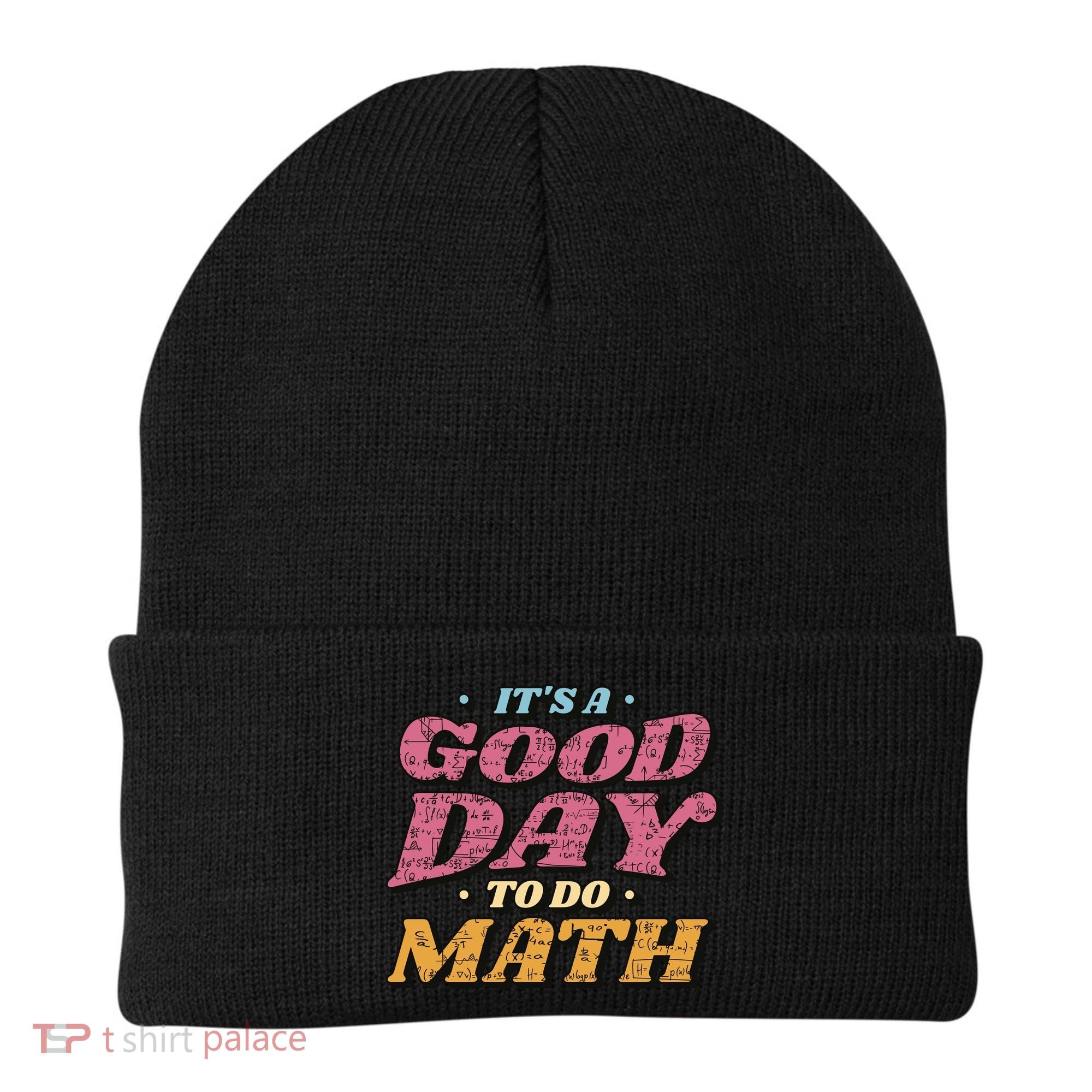 It's A Good Day To Do Math Beanie