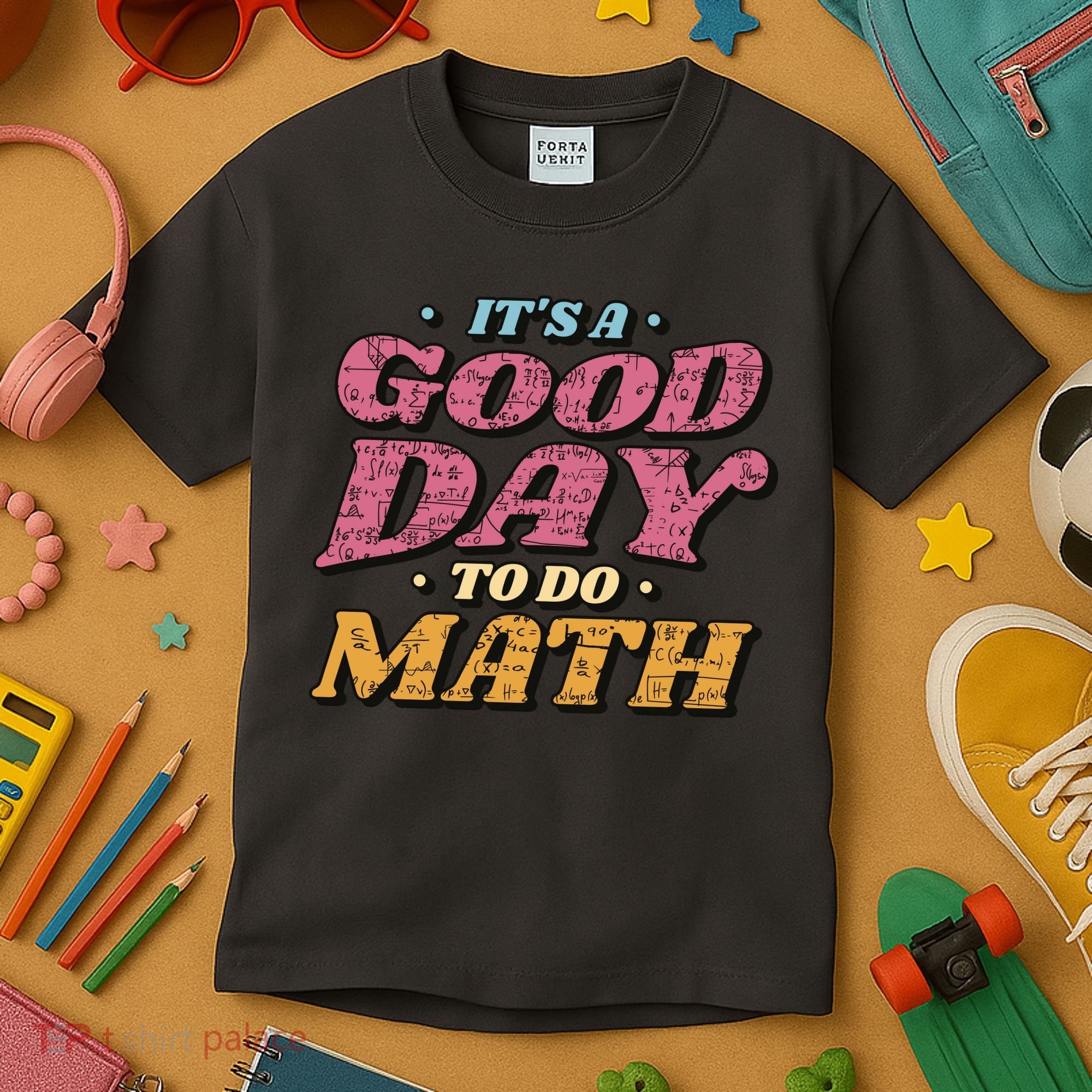 It's A Good Day To Do Math Kids T-Shirt
