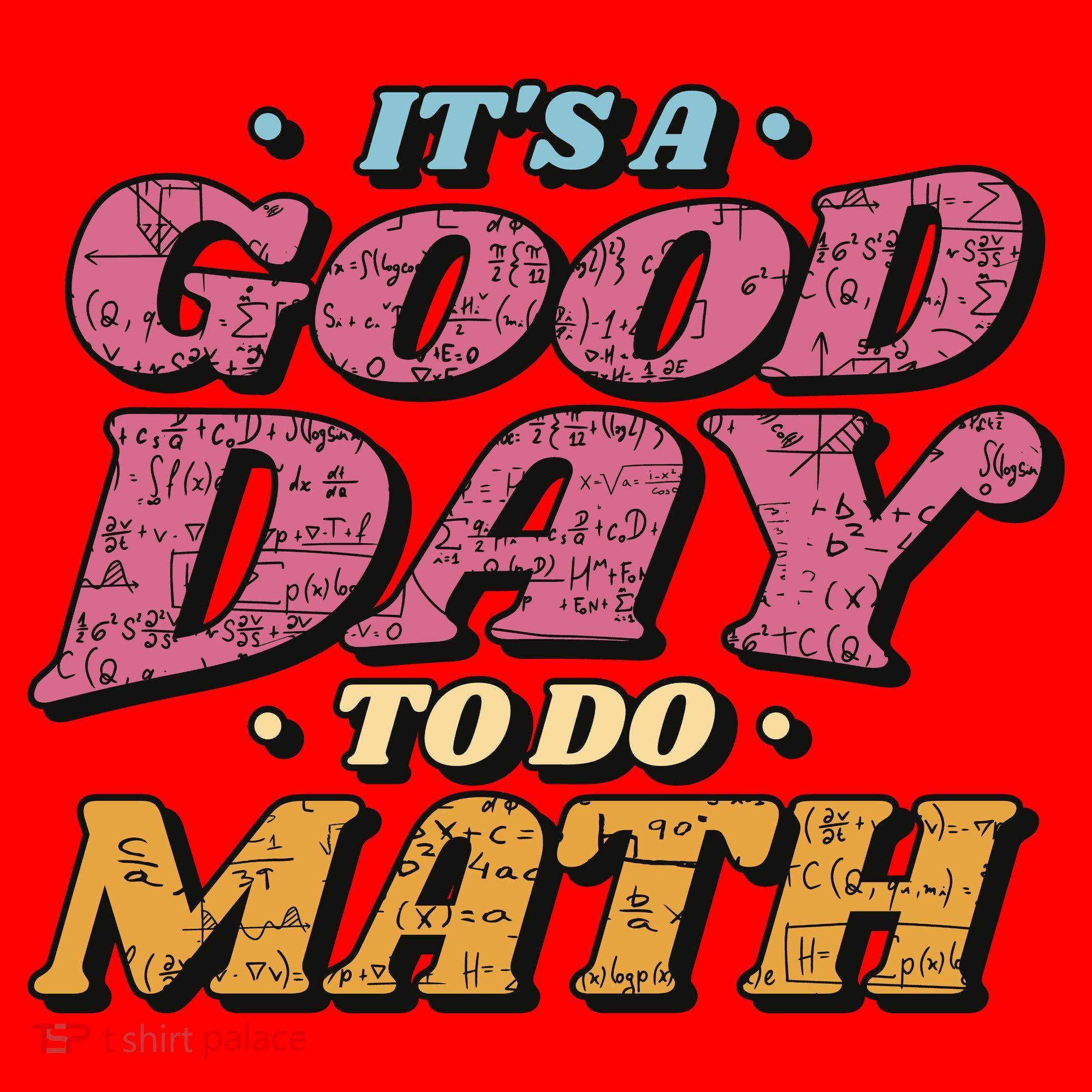 It's A Good Day To Do Math Santa Hat