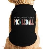 It’S A Good Day To Play Pickleball Doggie Tank thumb 0