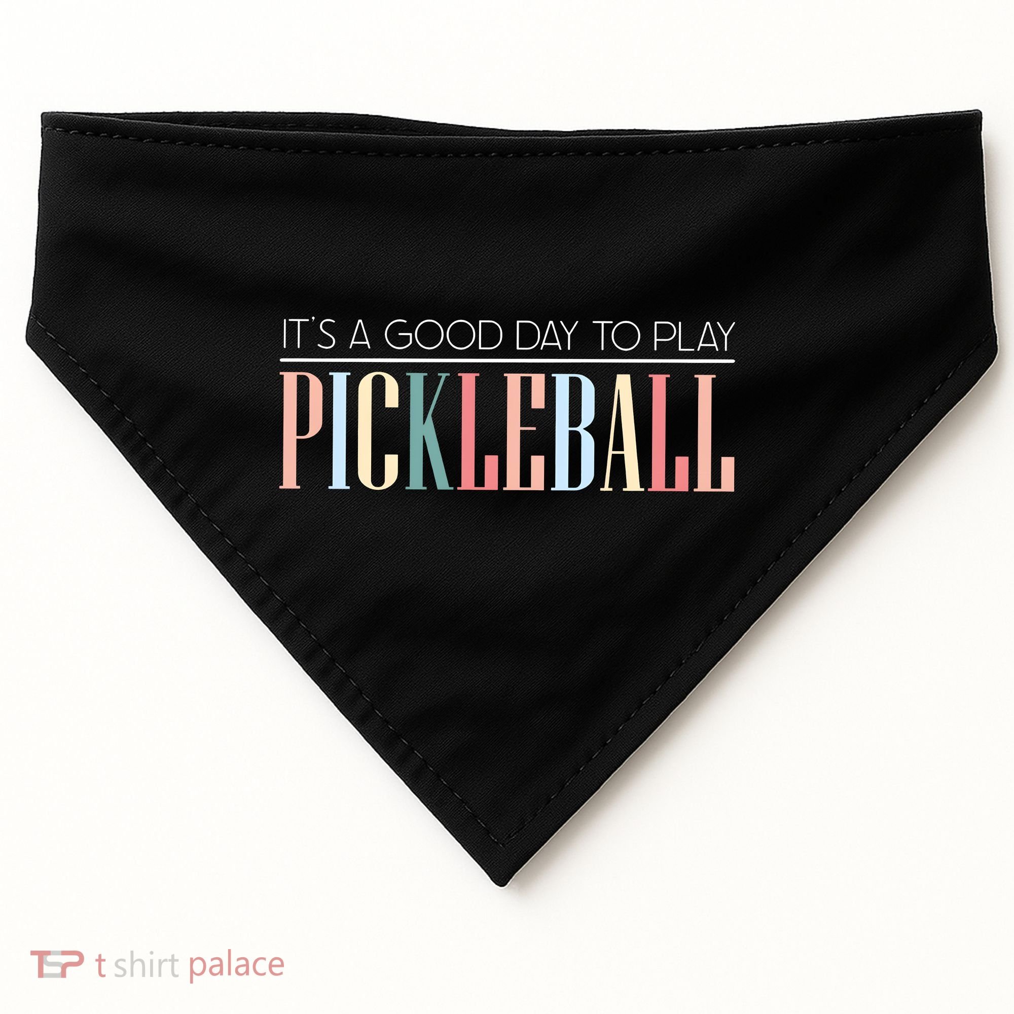 It’S A Good Day To Play Pickleball USA-Made Doggie Bandana