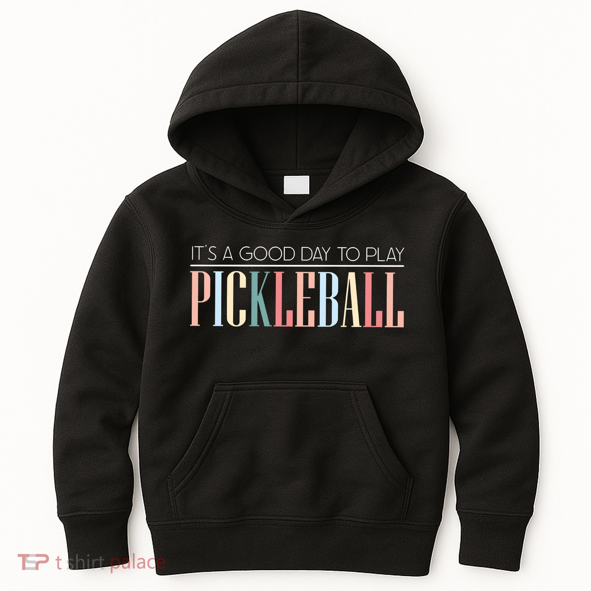 It’S A Good Day To Play Pickleball Kids Hoodie