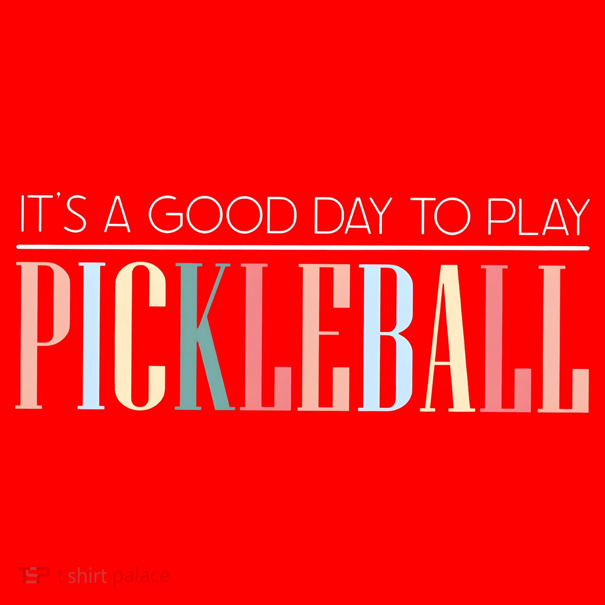 It’S A Good Day To Play Pickleball Santa Hat