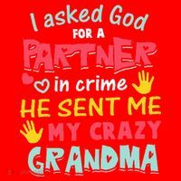 I Asked God For A Partner In Crime He Sent Me My Crazy Santa Hat thumb 1