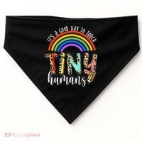 Its A Good Day To Teach Tiny Humans Cute Teacher USA-Made Doggie Bandana thumb 0