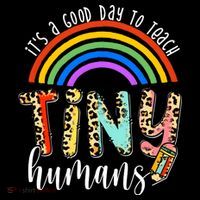 Its A Good Day To Teach Tiny Humans Cute Teacher Sweatshirt thumb 3