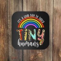 Its A Good Day To Teach Tiny Humans Cute Teacher Coaster thumb 0