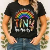 Its A Good Day To Teach Tiny Humans Cute Teacher Women's T-Shirt thumb 2