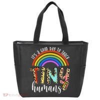 Its A Good Day To Teach Tiny Humans Cute Teacher Tote Bag thumb 0