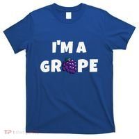 Im A Grape Halloween Grape Costume T-Shirt thumb 0