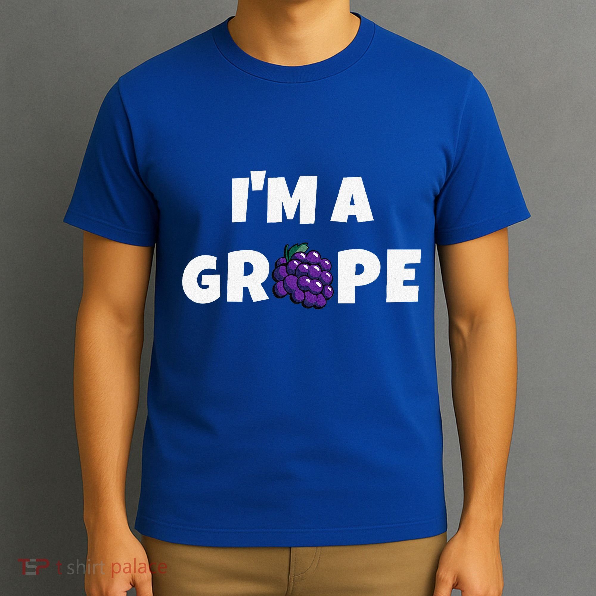 Im A Grape Halloween Grape Costume T-Shirt