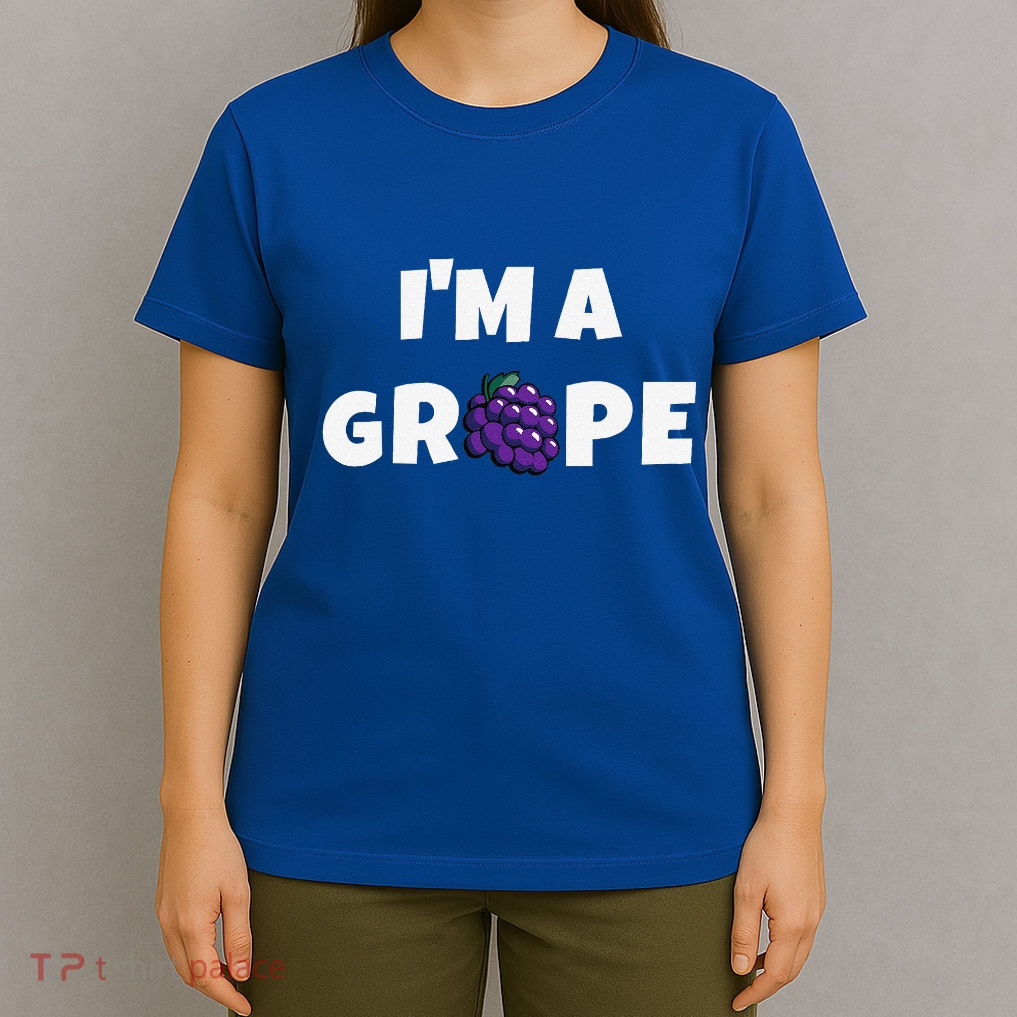 Im A Grape Halloween Grape Costume T-Shirt
