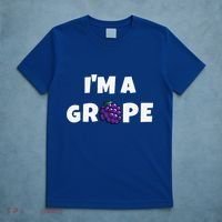 Im A Grape Halloween Grape Costume T-Shirt thumb 5