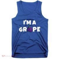 Im A Grape Halloween Grape Costume Tank Top thumb 0
