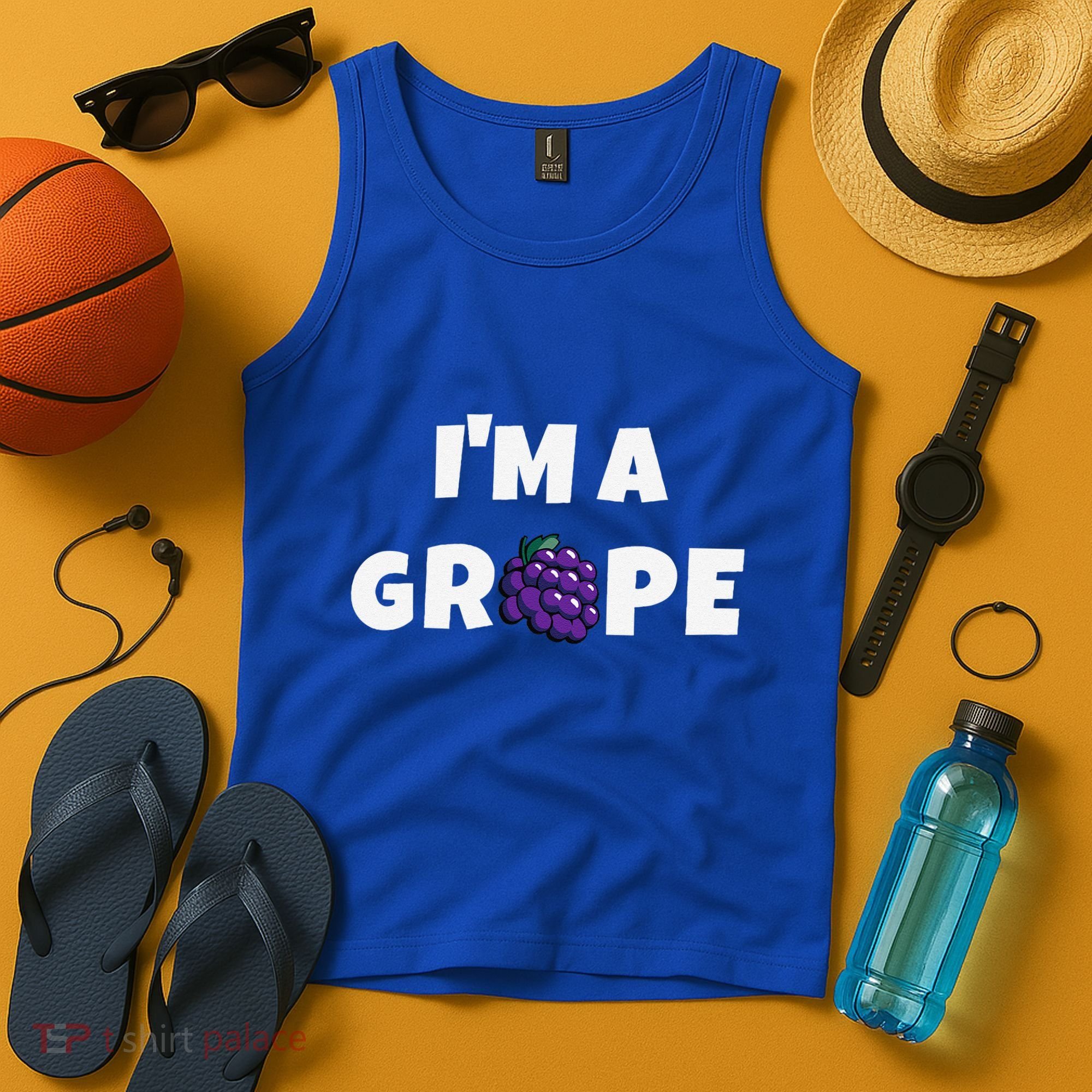 Im A Grape Halloween Grape Costume Tank Top